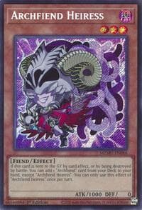 Archfiend Heiress - Maze of Muertos - YuGiOh card