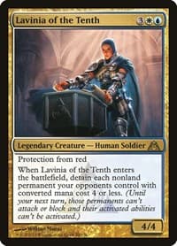 Lavinia of the Tenth - Dragon's Maze - Magic: The Gathering card