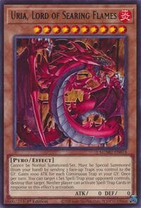 Uria, Lord of Searing Flames - Maze of Muertos - YuGiOh card