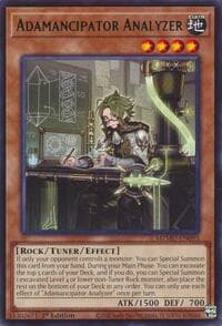 Adamancipator Analyzer - Maze of Muertos - YuGiOh card