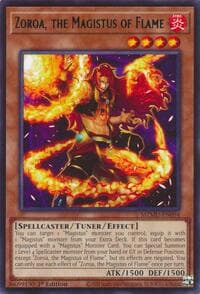 Zoroa, the Magistus of Flame - Maze of Muertos - YuGiOh card