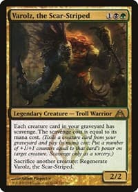 Varolz, the Scar-Striped - Dragon's Maze - Magic: The Gathering card