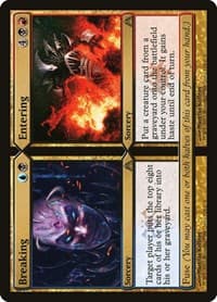 Breaking // Entering - Dragon's Maze - Magic: The Gathering card