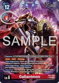 Gallantmon - AD1-008 (Alternate Art) - Advanced Booster Digimon Generation - Digimon Card Game card