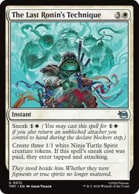 The Last Ronin's Technique - Teenage Mutant Ninja Turtles - Magic: The Gathering card