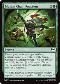 Mutant Chain Reaction - Teenage Mutant Ninja Turtles - Magic: The Gathering card