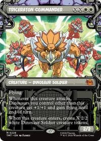 Triceraton Commander (Showcase) - Teenage Mutant Ninja Turtles - Magic: The Gathering card