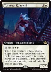 Turncoat Kunoichi (Extended Art) - Teenage Mutant Ninja Turtles - Magic: The Gathering card