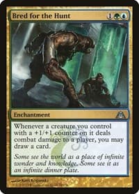 Bred for the Hunt - Dragon's Maze - Magic: The Gathering card