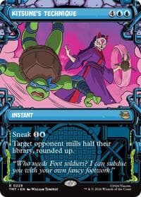 Kitsune's Technique (Showcase) - Teenage Mutant Ninja Turtles - Magic: The Gathering card