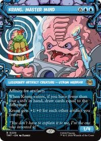 Krang, Master Mind (Showcase) - Teenage Mutant Ninja Turtles - Magic: The Gathering card