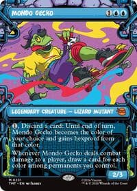 Mondo Gecko (Showcase) - Teenage Mutant Ninja Turtles - Magic: The Gathering card