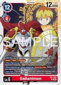 Gallantmon - AD1-008 - Advanced Booster Digimon Generation - Digimon Card Game card
