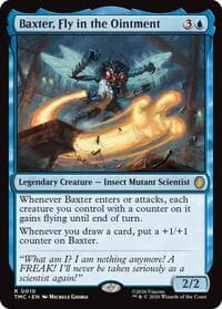 Baxter, Fly in the Ointment - Commander: Teenage Mutant Ninja Turtles - Magic: The Gathering card