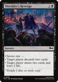 Shredder's Revenge - Teenage Mutant Ninja Turtles - Magic: The Gathering card