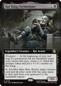 Rat King, Verminister (Extended Art) - Teenage Mutant Ninja Turtles - Magic: The Gathering card