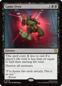 Game Over - Commander: Teenage Mutant Ninja Turtles - Magic: The Gathering card