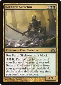Rot Farm Skeleton - Dragon's Maze - Magic: The Gathering card