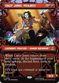Casey Jones, Vigilante (0235) (Showcase) - Teenage Mutant Ninja Turtles - Magic: The Gathering card