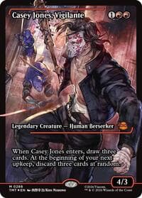 Casey Jones, Vigilante (0286) (Showcase) - Teenage Mutant Ninja Turtles - Magic: The Gathering card
