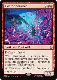 Electric Seaweed - Commander: Teenage Mutant Ninja Turtles - Magic: The Gathering card