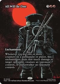 All Will Be One (Borderless) - Teenage Mutant Ninja Turtles Source Material - Magic: The Gathering card
