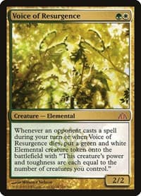 Voice of Resurgence - Dragon's Maze - Magic: The Gathering card