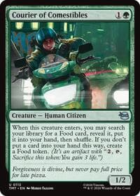 Courier of Comestibles - Teenage Mutant Ninja Turtles - Magic: The Gathering card