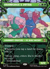 Groundchuck & Dirtbag (Showcase) - Teenage Mutant Ninja Turtles - Magic: The Gathering card