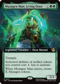 Mutagen Man, Living Ooze (Extended Art) - Teenage Mutant Ninja Turtles - Magic: The Gathering card