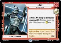 Rex - No Other Option - Twin Suns - Star Wars: Unlimited card