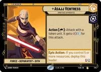 Asajj Ventress - Ambitious Apprentice - Twin Suns - Star Wars: Unlimited card