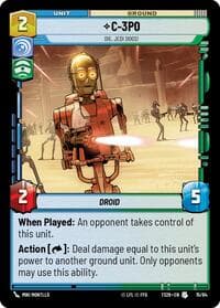C-3P0 - Die, Jedi Dogs! - Twin Suns - Star Wars: Unlimited card