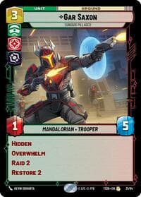 Gar Saxon - Sundari Pillager - Twin Suns - Star Wars: Unlimited card