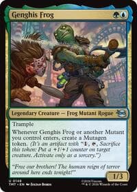 Genghis Frog - Teenage Mutant Ninja Turtles - Magic: The Gathering card