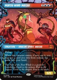 North Wind Avatar (Showcase) - Teenage Mutant Ninja Turtles - Magic: The Gathering card