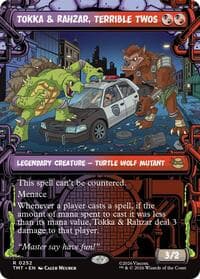Tokka & Rahzar, Terrible Twos (Showcase) - Teenage Mutant Ninja Turtles - Magic: The Gathering card