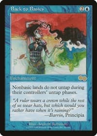 Back to Basics - Urza's Saga - Magic: The Gathering card