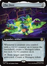 The Ooze (Extended Art) - Teenage Mutant Ninja Turtles - Magic: The Gathering card