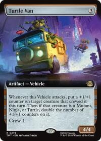 Turtle Van (Extended Art) - Teenage Mutant Ninja Turtles - Magic: The Gathering card