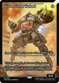 Krang, Utrom Warlord (Showcase) - Teenage Mutant Ninja Turtles - Magic: The Gathering card