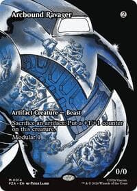 Arcbound Ravager (Borderless) - Teenage Mutant Ninja Turtles Source Material - Magic: The Gathering card