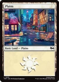 Plains (0315) - Teenage Mutant Ninja Turtles - Magic: The Gathering card