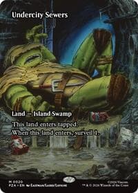 Undercity Sewers (Borderless) - Teenage Mutant Ninja Turtles Source Material - Magic: The Gathering card