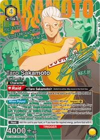 Taro Sakamoto (026) (SR**) - UE19BT: SAKAMOTO DAYS - Union Arena card