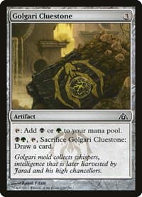 Golgari Cluestone - Dragon's Maze - Magic: The Gathering card