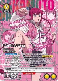 Lu Shaotang (031) (SR**) - UE19BT: SAKAMOTO DAYS - Union Arena card