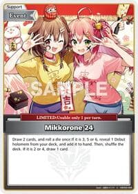 Mikkorone 24 (U) - Curious Universe - Hololive card