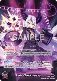 La+ Darknesss (OUR) - Curious Universe - Hololive card