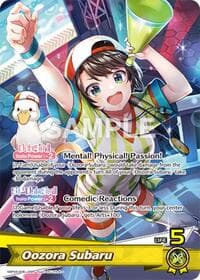 Oozora Subaru (OSR) - Curious Universe - Hololive card